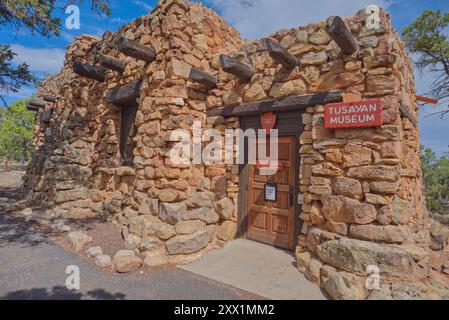 Le bâtiment du musée Tusayan à Grand Canyon South Rim, Arizona, États-Unis d'Amérique, Amérique du Nord Banque D'Images