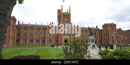 Queens College, Belfast, Ulster, Irlande du Nord, Royaume-Uni, Europe Banque D'Images