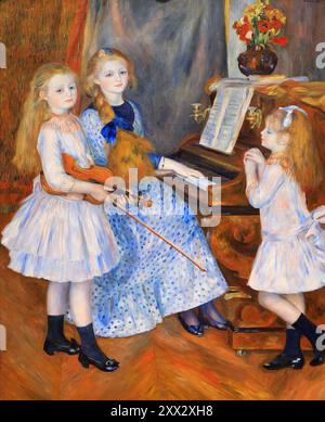 Auguste Renoir 1841-1919 Cagnes sur mer, les filles de Catulle Mendes Banque D'Images