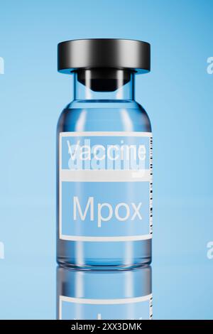 Le vaccin contre la variole du singe est conçu pour prévenir la maladie virale Mpox, renforcer l'immunité et protéger la santé publique contre les épidémies et les pandémies Banque D'Images