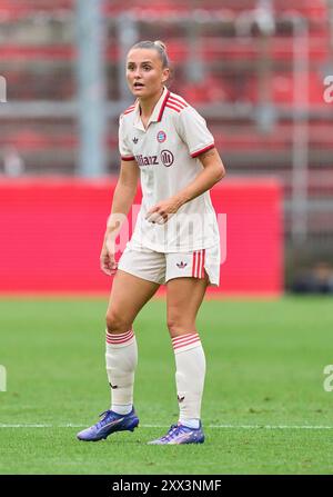 Magdalena Eriksson, FCB Women Nr. 5 dans le match de football féminin FC BAYERN München - JUVENTUS TURIN 0-0 le 20 août 2024 à Munich, Allemagne. Saison 2024/2025, 1.Bundesliga, FCB, Muenchen, Google Pixel, Frauen Bundesliga Journée x, x. Photographe Spieltag : Peter Schatz Banque D'Images