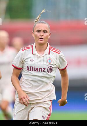 Magdalena Eriksson, FCB Women Nr. 5 dans le match de football féminin FC BAYERN München - JUVENTUS TURIN 0-0 le 20 août 2024 à Munich, Allemagne. Saison 2024/2025, 1.Bundesliga, FCB, Muenchen, Google Pixel, Frauen Bundesliga Journée x, x. Photographe Spieltag : Peter Schatz Banque D'Images