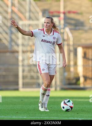 Magdalena Eriksson, FCB Women Nr. 5 dans le match de football féminin FC BAYERN München - JUVENTUS TURIN 0-0 le 20 août 2024 à Munich, Allemagne. Saison 2024/2025, 1.Bundesliga, FCB, Muenchen, Google Pixel, Frauen Bundesliga Journée x, x. Photographe Spieltag : Peter Schatz Banque D'Images