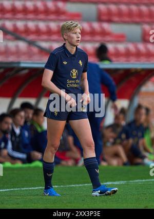 Paulina Krumbiegel, juve femmes 27 dans le match de football féminin FC BAYERN München - JUVENTUS TURIN 0-0 le 20 août 2024 à Munich, Allemagne. Saison 2024/2025, 1.Bundesliga, FCB, Muenchen, Google Pixel, Frauen Bundesliga Journée x, x. Photographe Spieltag : Peter Schatz Banque D'Images