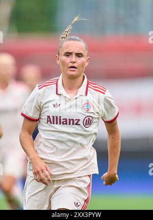 Magdalena Eriksson, FCB Women Nr. 5 dans le match de football féminin FC BAYERN Muenchen - JUVENTUS TURIN 0-0 le 20 août 2024 à Munich, Allemagne. Saison 2024/2025, 1.Bundesliga, FCB, Muenchen, Google Pixel, Frauen Bundesliga Journée x, x. Spieltag photographe : ddp images / STAR-images Banque D'Images