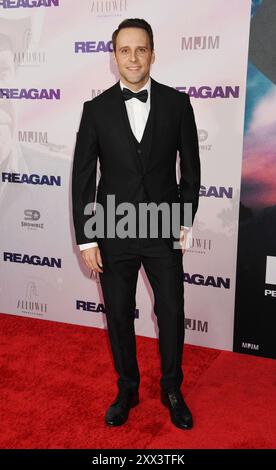 HOLLYWOOD, CALIFORNIE - 20 AOÛT : Jordan Matlock assiste à la première de Los Angeles de 'Reagan' au TCL Chinese Theatre le 20 août 2024 à Hollywood, Banque D'Images