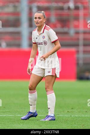 Magdalena Eriksson, FCB Women Nr. 5 dans le match de football féminin FC BAYERN Muenchen - JUVENTUS TURIN 0-0 le 20 août 2024 à Munich, Allemagne. Saison 2024/2025, 1.Bundesliga, FCB, Muenchen, Google Pixel, Frauen Bundesliga Journée x, x. Spieltag photographe : ddp images / STAR-images Banque D'Images