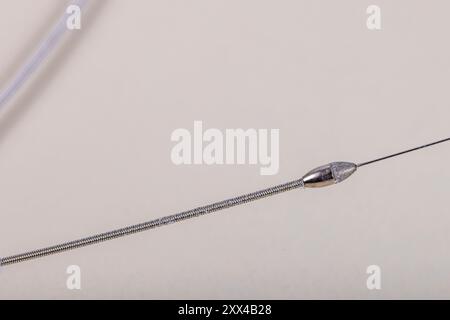 Console du système d'athérectomie rotative, athérectomie coronaire. Le système d'athérectomie rotationnelle ROTAPRO dispose d'un Advanced qui est utilisé pour contrôler M. Banque D'Images