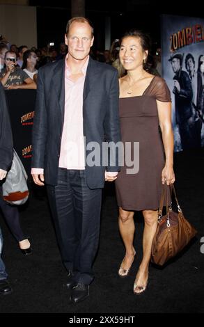 Woody Harrelson lors de la première de « Zombieland » à Los Angeles au Graman's Chinese Theater à Los Angeles le 23 septembre 2009. Banque D'Images
