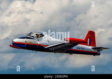 Chasse Percival Jet Provost T5 au salon aérien de Kemble en 2008 Banque D'Images