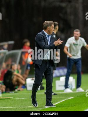 Braga, Portugal. 22 août 2024. Liga Europa : SC Braga vs Rapid Wien - 22/08/2024 crédit : Atlantico Press/Alamy Live News Banque D'Images