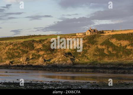 Le Dornoch Firth est un bras de la mer du Nord sur la côte est de l'Écosse, en Grande-Bretagne Banque D'Images