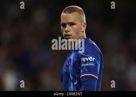 Londres, Royaume-Uni. 22 août 2024. Mykhailo Mudryk de Chelsea lors du match de l'UEFA Europa Conference League à Stamford Bridge, Londres. Le crédit photo devrait se lire : Paul Terry/Sportimage crédit : Sportimage Ltd/Alamy Live News Banque D'Images