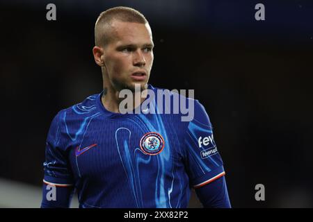 ALondon, Royaume-Uni. 22 août 2024. Mykhailo Mudryk de Chelsea lors du match de l'UEFA Europa Conference League à Stamford Bridge, Londres. Le crédit photo devrait se lire : Paul Terry/Sportimage crédit : Sportimage Ltd/Alamy Live News Banque D'Images