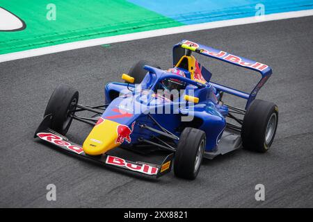 Zandvoort, pays Bas. 23 août 2024. 07 DE HEUS Emely (nld), MP Motorsport, Tatuus F4-T-421, action lors de la 4ème manche de la F1 Academy 2024 du 23 au 25 août 2024 sur le circuit Zandvoort, à Zandvoort, pays-Bas - photo Xavi Bonilla/DPPI crédit : DPPI Media/Alamy Live News Banque D'Images