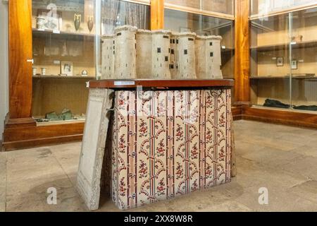 France, Hérault, Montpellier, centre historique, hôtel de Varennes et musée du Vieux Montpellier, maquette de la prison de la Bastille Banque D'Images