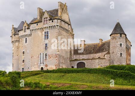 France, Indre, Rosnay, parc naturel régional de la Brenne, château de Bouchet Banque D'Images