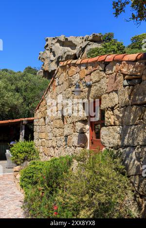 France, Corse du Sud, domaine de Murtoli, bergerie Filetta Banque D'Images