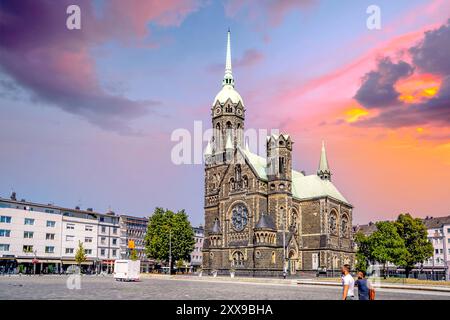 Vieille ville de Moenchengladbach, Allemagne Banque D'Images