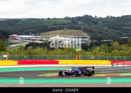 Francorchamps, Belgique, 23 août 2024,#11 Eurointernational (Ita) - Ligier js P320/Nissan (LMP3) - Matthew Richard Bell (GbR) Adam Ali (CAN) lors de la 4e manche de la Michelin le Mans Cup 2024 au circuit de Spa-Francorchamps (Belgique), le 23 août 2024 - photo Kristof Vermeulen Photography - crédit Kristof Vermeulen/Alamy Live News Banque D'Images