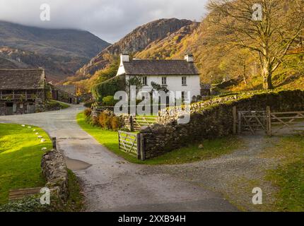 Yew Tree Farm Coniston Banque D'Images