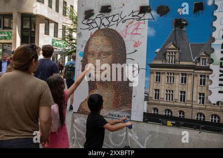 , À Luxembourg, Luxembourg, le 22 juillet 2024. Banque D'Images