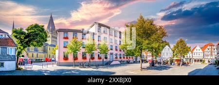 Vieille ville de Soest, Allemagne Banque D'Images