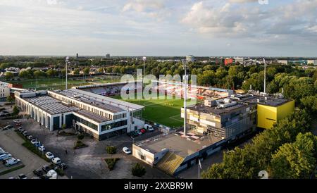 OSS, pays-Bas. 23 août 2024. OSS, TOP Oss - Cambuur, 23-08-2024, Frans Heesen Stadium, Dutch Football Keuken Kampioen Divisie saison 2024/2025, match entre TOP Oss - Cambuur crédit : Pro Shots/Alamy Live News Banque D'Images