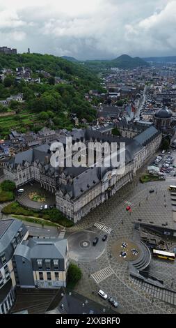 Drone photo Palais des Prince-évêques Liège Belgique europe Banque D'Images