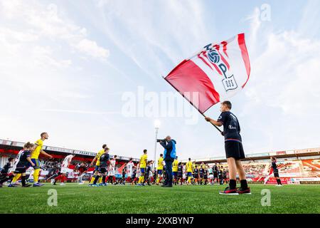 OSS, pays-Bas. 23 août 2024. OSS, TOP Oss - Cambuur, 23-08-2024, Frans Heesen Stadium, Dutch Football Keuken Kampioen Divisie saison 2024/2025, match entre TOP Oss - Cambuur crédit : Pro Shots/Alamy Live News Banque D'Images