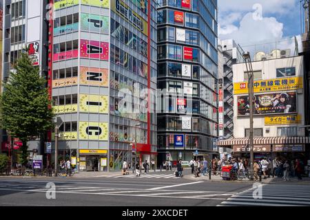 Panique à Akihabara Tokyo Japon Banque D'Images