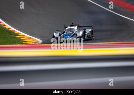 Stavelot, Belgique. 23 août 2024. 37 FLUXA Lorenzo (spa), JAKOBSEN Malthe (dnk), MIYATA Ritomo (jpn), Cool Racing, ORECA 07 - Gibson, action pendant les 4 heures d'Imola 2024, 4ème manche de la série européenne le Mans 2024 sur le circuit de Spa-Francorchamps du 23 au 25 août 2024 à Stavelot, Belgique - photo André Ferreira/DPPI crédit : DPPI Media/Alamy Live News Banque D'Images