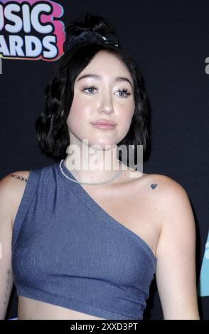 Noah Cyrus aux Radio Disney Music Awards 2018 qui se sont déroulés au Loews Hotel à Hollywood, États-Unis, le 22 juin 2018 Banque D'Images