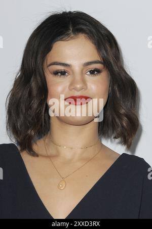 Selena Gomez lors du WE Day California 2018 qui s'est tenu au Forum à Inglewood, États-Unis, le 19 avril 2018 Banque D'Images