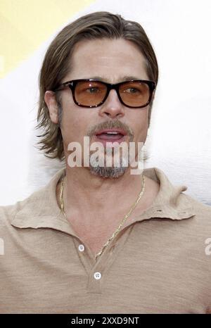 Brad Pitt lors de la première de 'Kung Fu Panda 2' à Los Angeles au Grauman's Chinese Theater à Hollywood, USA le 22 mai 2011 Banque D'Images