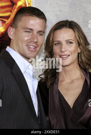 Channing Tatum lors de la première de « Step Up » à Los Angeles au Arclight Theater à Hollywood, États-Unis, le 7 août 2006 Banque D'Images