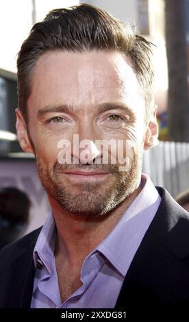 UNIVERSAL CITY, CA, 2 OCTOBRE 2011 : Hugh Jackman à la première de 'Real Steel' à Los Angeles, à l'Amphitheatre Gibson à Universal City, États-Unis Banque D'Images