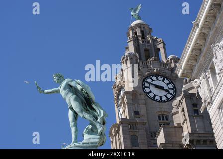 Vues sur le front de mer de Liverpool 2011 Banque D'Images