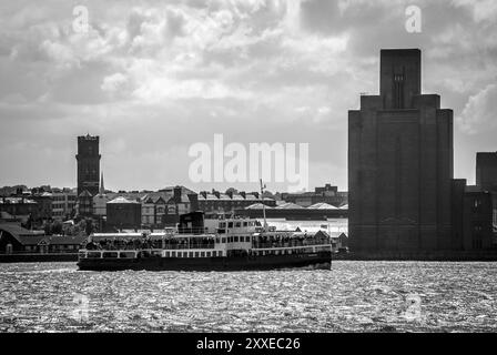 Vues sur le front de mer de Liverpool 2011 Banque D'Images