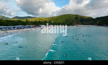 Semeta Beach, Lombok Indonésie Banque D'Images
