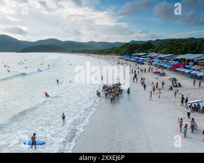 Semeta Beach, Lombok Indonésie Banque D'Images