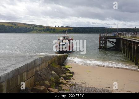 Terminal de ferry de Nigg d'où un ferry voyage à Cromarty, Back Isle, Highlands, Écosse Banque D'Images