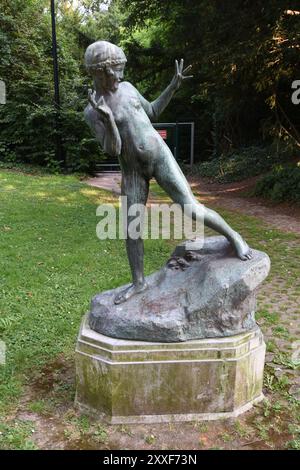 Vendémiaire Pavot ,né à Valenciennes en 1883, mort à Paris en 1929. LA FAUNESSE. Banque D'Images