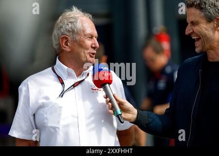 MARKO Helmut (aut), Driversâ manager de Red Bull Racing, portrait lors du Grand Prix des pays-Bas de formule 1 Heineken 2024, 15e manche du Championnat du monde de formule 1 2024 du 23 au 25 août 2024 sur le circuit Zandvoort, à Zandvoort, pays-Bas Banque D'Images