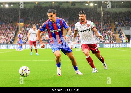 London, UK. 22nd Aug, 2024. during the Crystal Palace FC v West Ham United FC English Premier League match at Selhurst Park, London, England, United Kingdom on 24 August 2024 Credit: Every Second Media/Alamy Live News Stock Photo