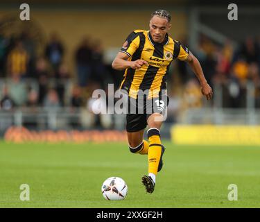 Boston, Royaume-Uni, 24 août 2024, Jai Rowe de Boston United, lors de Boston United vs Tamworth FC, Vanarama National League, Jakemans Community Stadium Banque D'Images