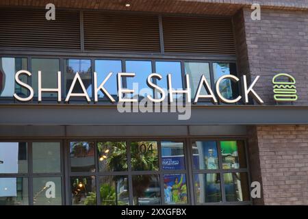 Restaurant de restauration rapide Shake Shack Banque D'Images