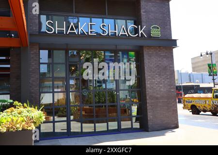 Restaurant de restauration rapide Shake Shack Banque D'Images