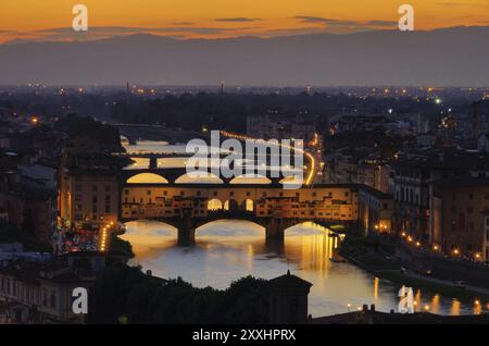 Pont de Florence, pont de Florence 13 Banque D'Images