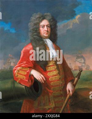 Amiral George Rooke (1650-1709) *huile sur toile *124,5 x 101,6 cm *env. 1705 y Michael Dahl, c.1705 Banque D'Images